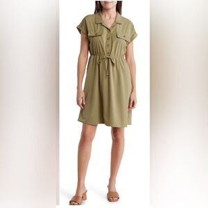 Lucky Brand Olive Green Women's Dress